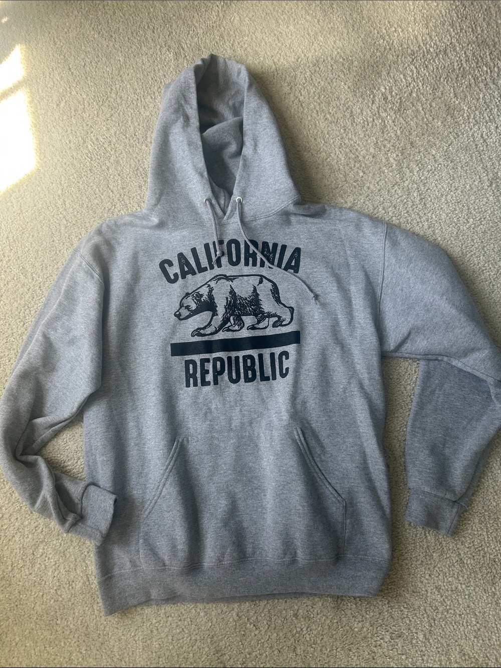 California Republic Grey Hoodie